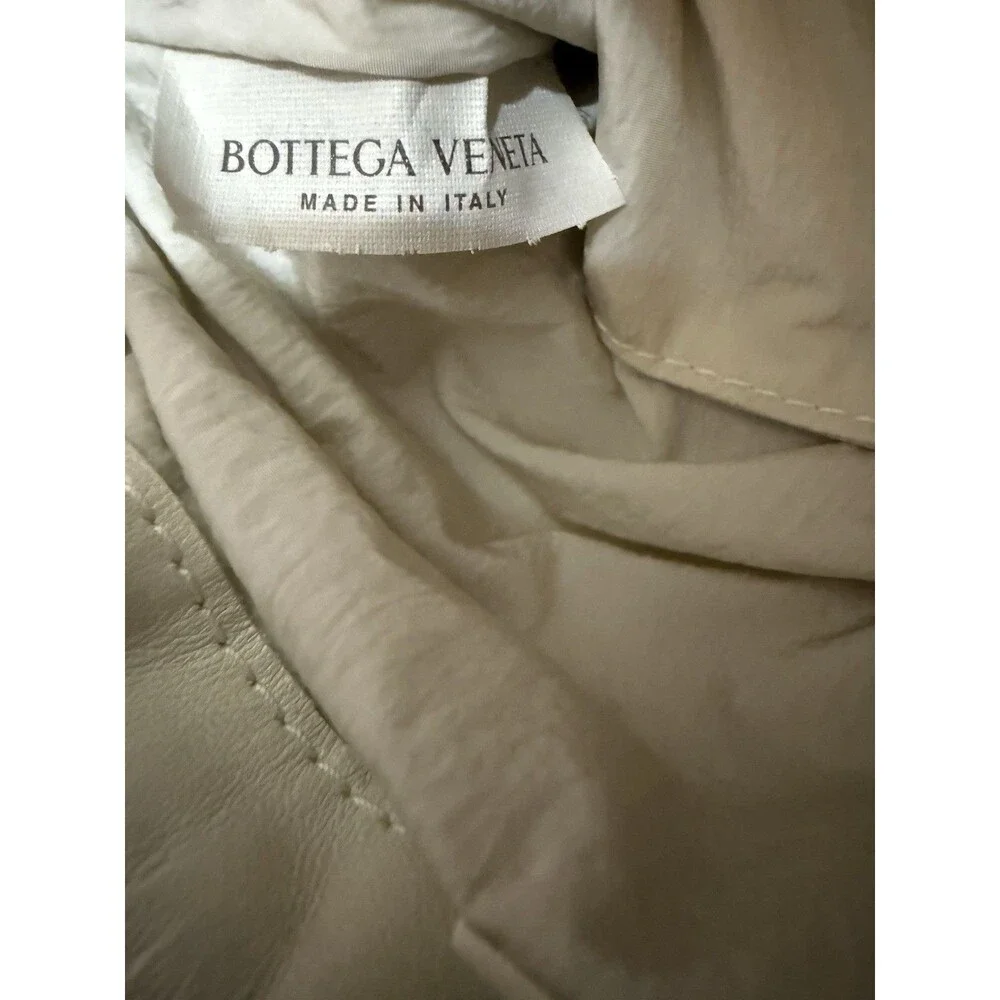 Bottega Veneta Beige Small Pouch Crossbody Drawstring Lined w/ Dust Bag